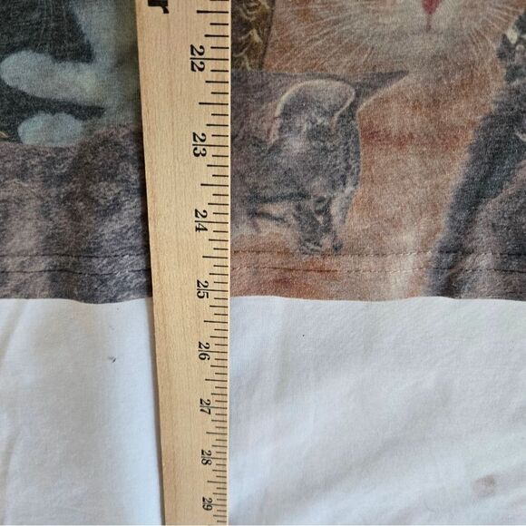 The Lost Gods Shirt Adult Small Cats All Over Print Short Sleeve Graphic Print - Picture 11 of 16